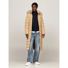 Manteau Long En Duvet À Capuche Heritage Down Tyra Maxi With Fur/Classic Khaki - S