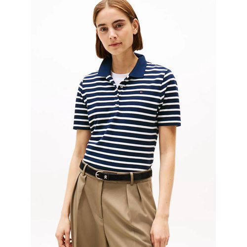 Polo Collection 1985 En Coton Piqué 1985 Reg Pique Polo Ss/Dark Night Navy/ Ecru Stp - S