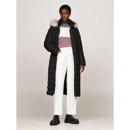 Manteau Long En Duvet À Capuche Heritage Down Tyra Maxi With Fur/Black - M