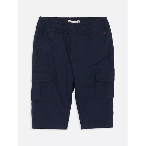 Pantalon Cargo À Drapeau Brodé Cargo Pants/Dark Blue - 62 Cm
