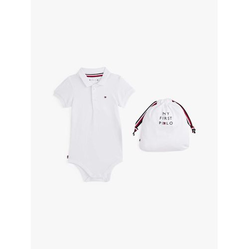 Coffret Cadeau Body À Col Polo Polo Body Giftpack/White - 68 Cm