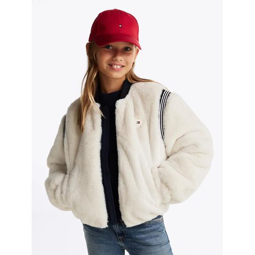 Bomber En Fausse Fourrure Fur Jacket/Cream - 140 Cm