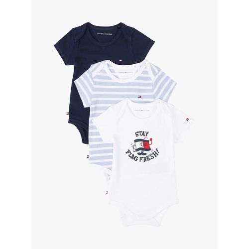 Coffret Cadeau Lot De 3 Bodies 3 Pack Body Ss Giftbox/Dark Blue - 92 Cm