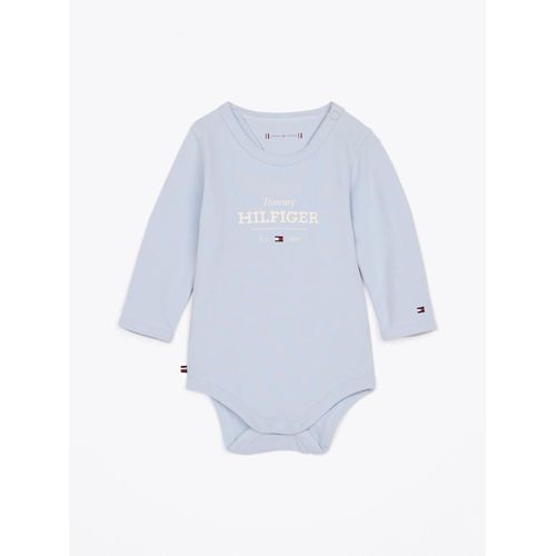 Body Hilfiger Monotype À Manches Longues Monotype Logo Body Ls/Sky Blue - 62 Cm