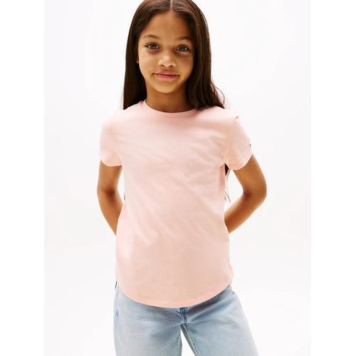 T-Shirt Ajusté À Logo Mini Corp Tee Ss/Coral Ice - 92 Cm
