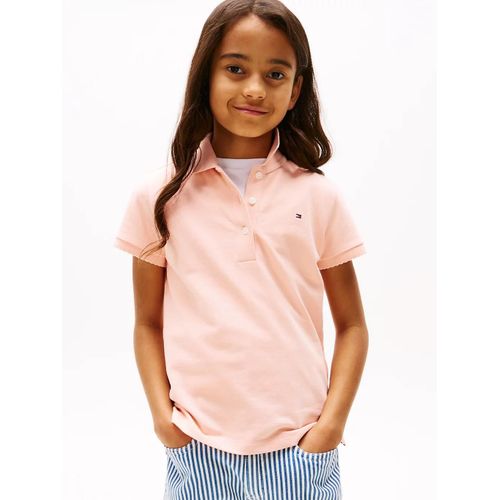 Polo À Manches Festonnées Essential Polo Ss/Coral Ice - 122 Cm