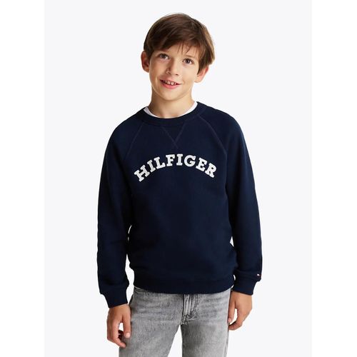 Sweat Hilfiger Monotype À Logo U Monotype Sweatshirt/Dark Blue - 176 Cm