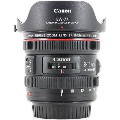 Objectif Canon EF - 8 mm - 15 mm - f/4.0 - Canon fish eye