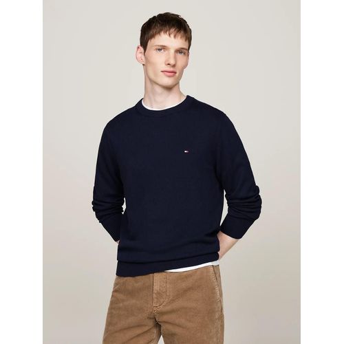 Pull Avec Cachemire À Col Ras-Du-Cou Pima Org Ctn Cashmere Crew Neck/Navy Blue - Xxxl