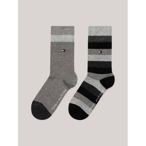 Lot De 2 Paires De Chaussettes Classics Rayées Th Kids Basic Stripe/Black - 23-26