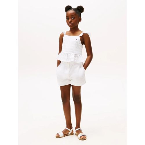 Short Texturé Textured Cotton Short/White - 104 Cm