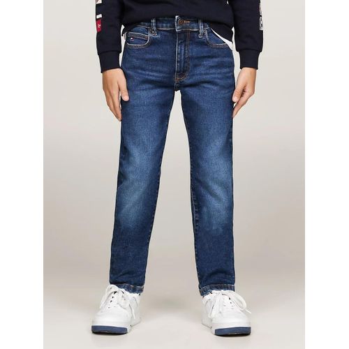Jean Droit Délavé Mid-Wash Modern Straight Mid Blue Wash/Authenticstretch - 86 Cm