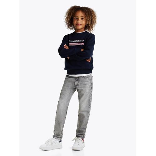 Jean Droit Délavé Modern Straight Grey/Grey - 122 Cm