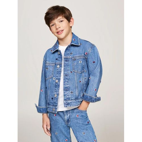 Veste Trucker Oversize En Denim Flags Denim Oversized Trucker/Critter - 164 Cm