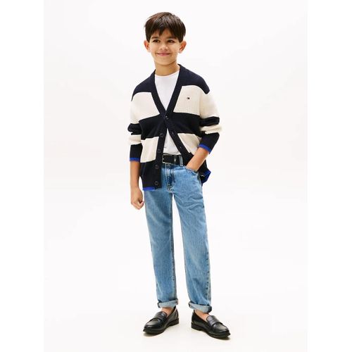Jean Droit Délavé Modern Straight Blue Denim/Authredcastmid - 92 Cm