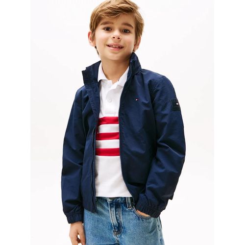 Veste À Capuche Et Écusson Logo Essential Jacket/Dark Blue - 128 Cm