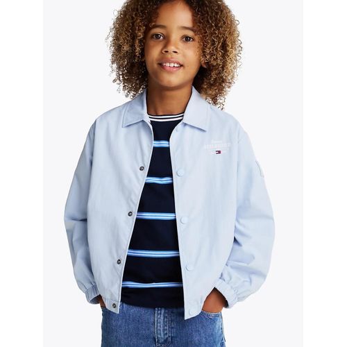 Veste De Coach À Logo Brodé Coach Jacket/Sky Blue - 176 Cm