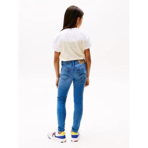 Jean Skinny Nora Nora Skinny Dkblue Jeans/Mediumbluestr - 128 Cm