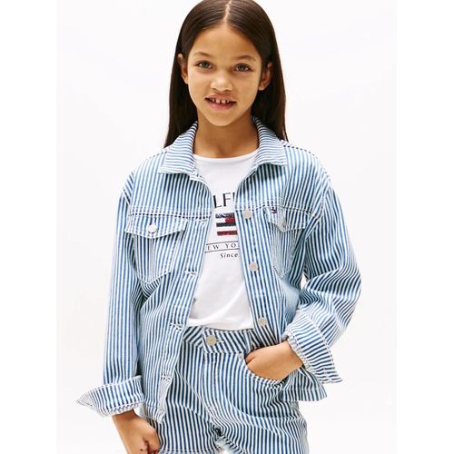 Surchemise En Denim À Rayures Denim Overshirt Stripe/Stripe - 16