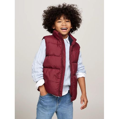 Doudoune Sans Manches Décontractée Essential Padded Vest/Burgundy - 116 Cm