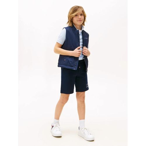Short En Molleton À Logo Tommy Flag Hilfiger Sweatshort/Dark Blue - 86 Cm