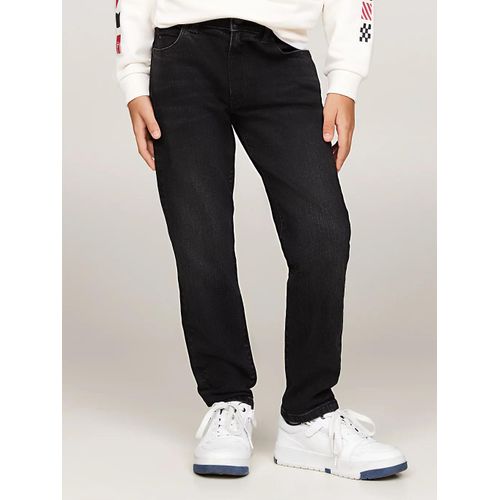 Jean Droit Noir Délavé Modern Straight Black Wash/Blackused - 116 Cm