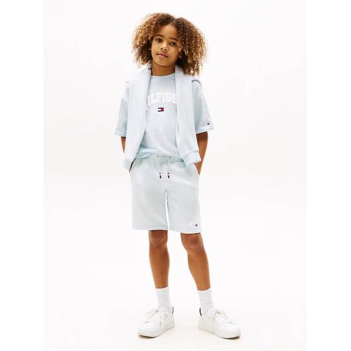 Short De Jogging Varsity Hilfiger Varsity Sweatshort/Breezy Blue Heather - 74 Cm