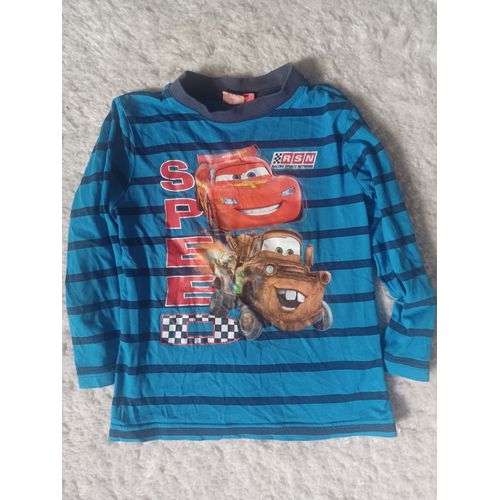 T.Shirt Disney Garcon Cars Mc Queen Taille 5 Ans