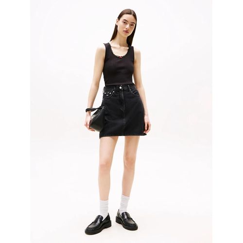 Minijupe Mom Coupe Standard Mom Skirt Bi8080/Denim Black - 31