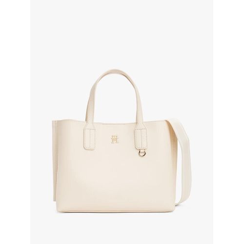 Cabas à bandoulière en toile TH DISTINCT MINI TOTE/Sugarcane