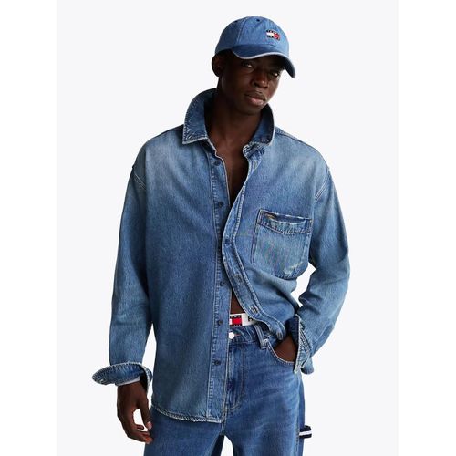 Surchemise Décontractée Et Usée En Denim Relaxed Shirt Ai6037/Blue - Xxl
