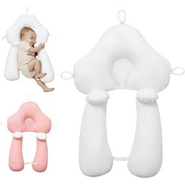Pillow De Bébé Oreiller De Sommeil Latéral Oreiller De Confort De Sommeil De Bébé Oreiller Anti-Retournement De Nouveau-Né Oreiller Fixe,Rose