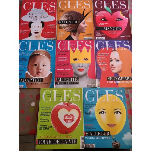 Lot De 8 Magazines Clés 