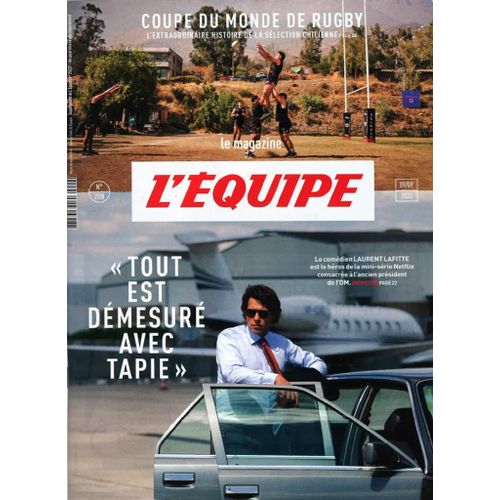 L'équipe Le Magazine 2138 "Tout Est Démesuré Avec Tapie" 09/09/2023