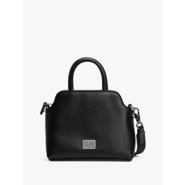 Sacoche à bandoulière à logo en métal TJW AMERICAN COOL MINI SATCHEL/Black