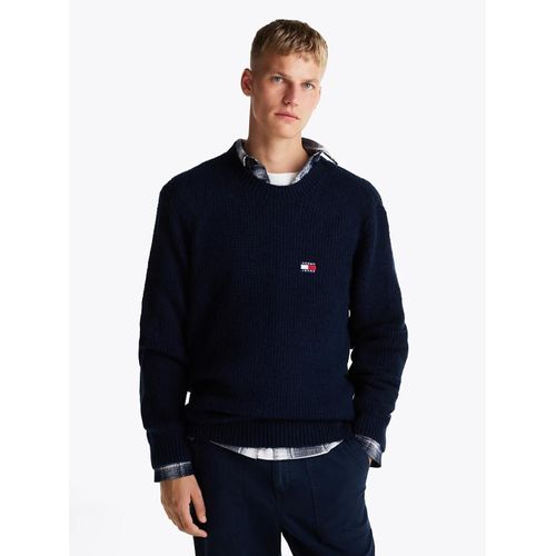 Pull À Col Ras-Du-Cou Avec Laine Tjm Reg Waffle Sweater/Dark Night Navy Melange - S