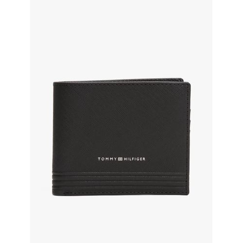 Portefeuille TH Business en cuir deux volets TH BUSINESS CC FLAP AND COIN/Black