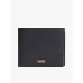 Portefeuille à deux volets Corporate en cuir TH CORP CC AND COIN/Space Blue