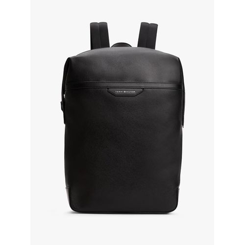 Sac à dos TH Business en cuir TH BUSINESS LEATHER BACKPACK/Black