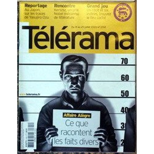 Telerama N° 2792 Du 19/07/2003