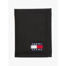 Portefeuille à trois volets Essential à logo TJM ESS DAILY NYLON TRI WALLET/Black
