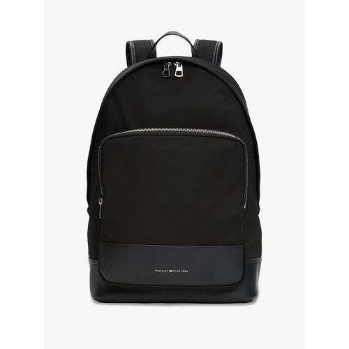 Sac à dos TH Business à logo en métal TH BUSINESS NYLON BACKPACK/Black