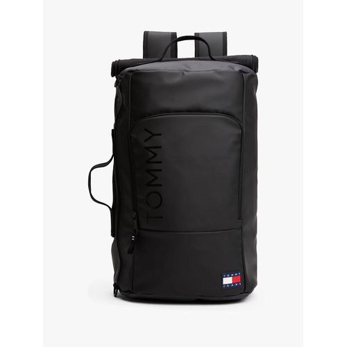 Sac à dos Essential à logo ton sur ton TJM DAILY + MULTI BACKPACK/Black