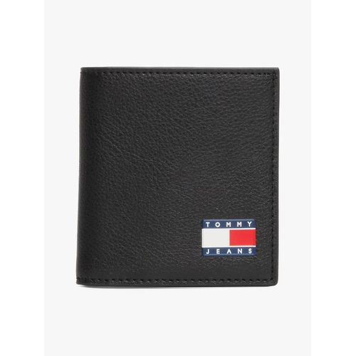 Portefeuille Heritage à deux volets TJM HERITAGE LEATHER CC & COIN/Black