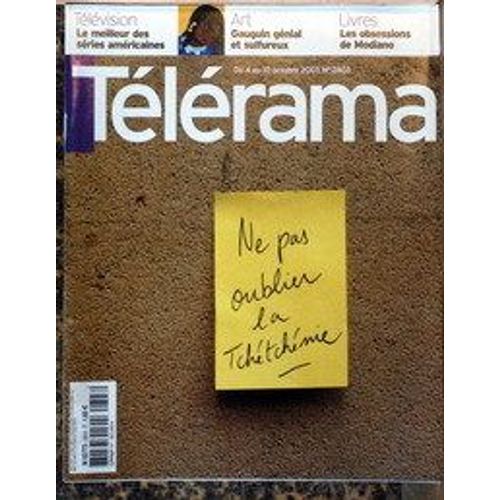 Telerama N° 2803 Du 04/10/2003