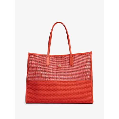Cabas City tissé TH CITY SUMMER TOTE WOVEN/Rustic Clay