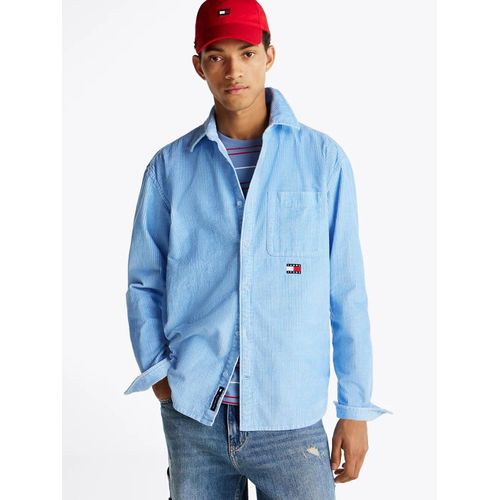 Chemise Décontractée En Velours Côtelé Tjm Rlx Chunky Cord Shirt/Blue - Xs