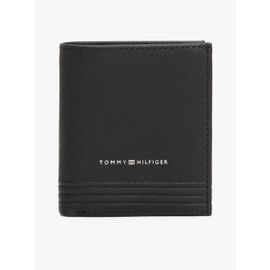 Portefeuille deux volets TH Business en cuir TH BUSINESS TRIFOLD/Black