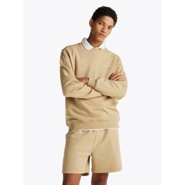 Sweat À Col Ras-Du-Cou Et Logo Tjm Reg Linear Crew Ext/Light Brown - Xxl