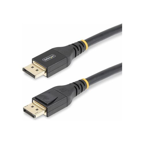 StarTech.com Câble DisplayPort 1.4 Actif, 10m, Certifié VESA/Câble DP 1.4 - Câble DisplayPort - DisplayPort (M) pour DisplayPort (M) - DisplayPort 1.4 - 10 m - câble en cuivre actif, actif...